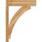 Ekena Millwork Thorton Block Rough Sawn Outlooker, Western Red Cedar, 6"W x 22"D x 30"H OUT06X22X30THR05RWR - alternate 3